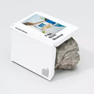 Free Unique Book Mockup